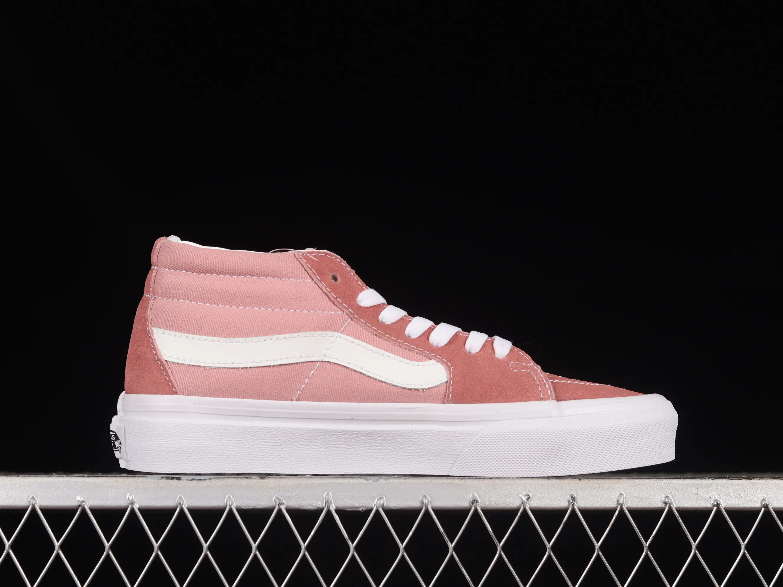 All categories Vans Vans series Vans Mid Vans China Vans Sk8-Mid cherry blossom pink mid-top casual sneakers VN0A3WM3609